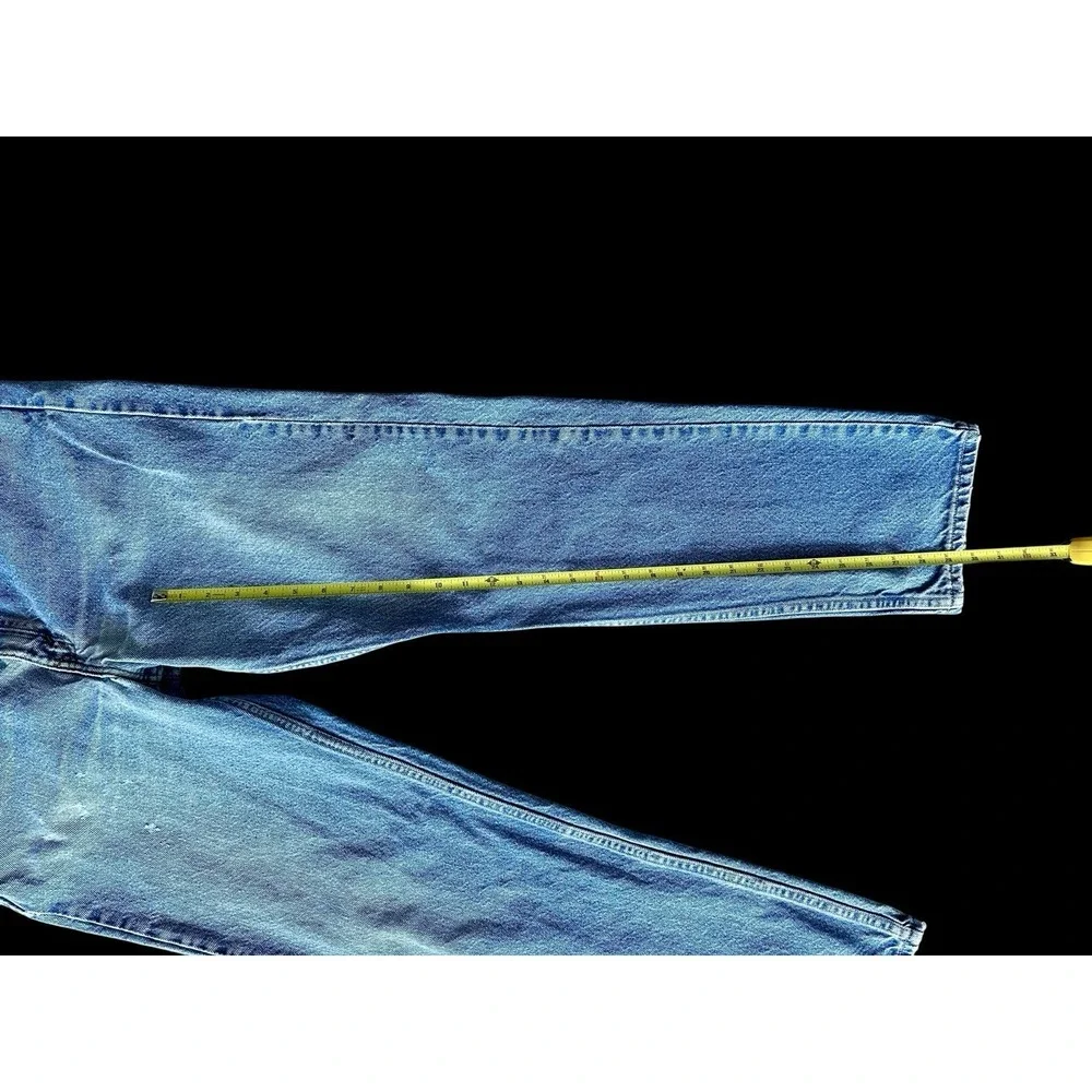 Vintage 90s Orange Tab Levi's 505 Straight Leg Denim Jeans 32.5x31 Medium Wash